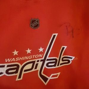 Autographed Ovechkin hoody signed by Brooks Laich